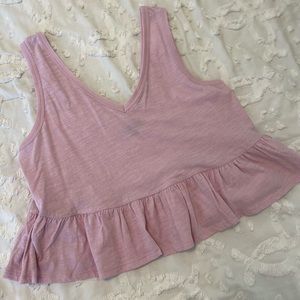 NWOT Wild Fable Purple Crop